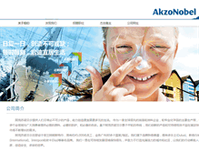 Tablet Screenshot of career.akzonobel.51job.com